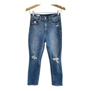 GAP Blue vintage slim sky high Ankle Cropped Jeans